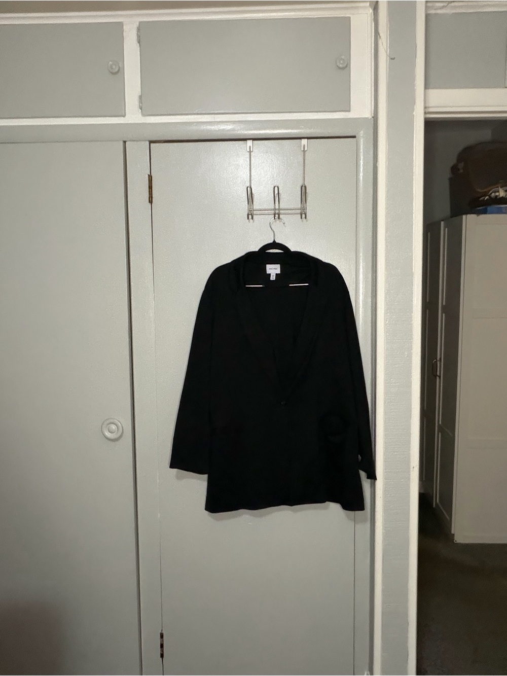 Nine West Black Single-Button Blazer